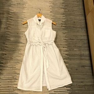 Perfect summer picnic dress (white)